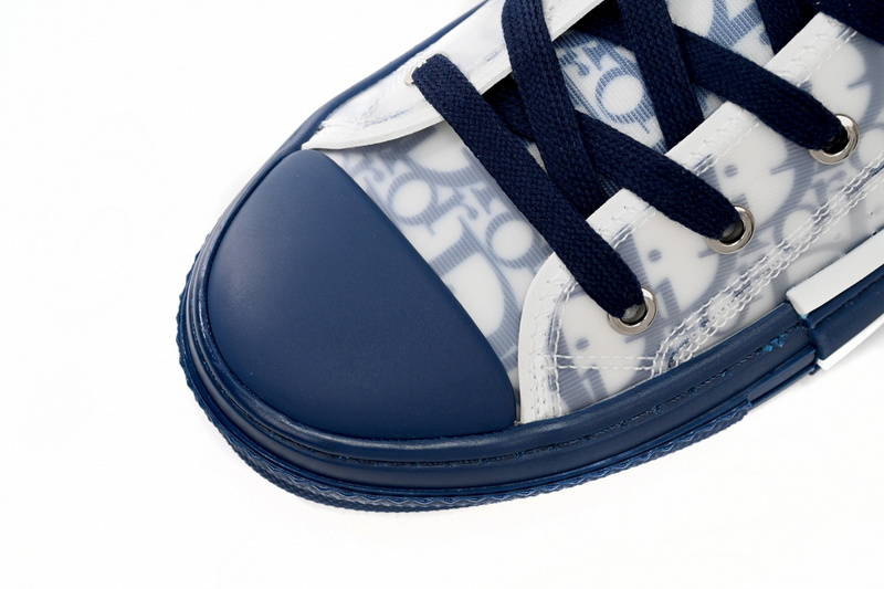 Dior B23 HT Oblique Transparency HIGH T00962H565 White Blue