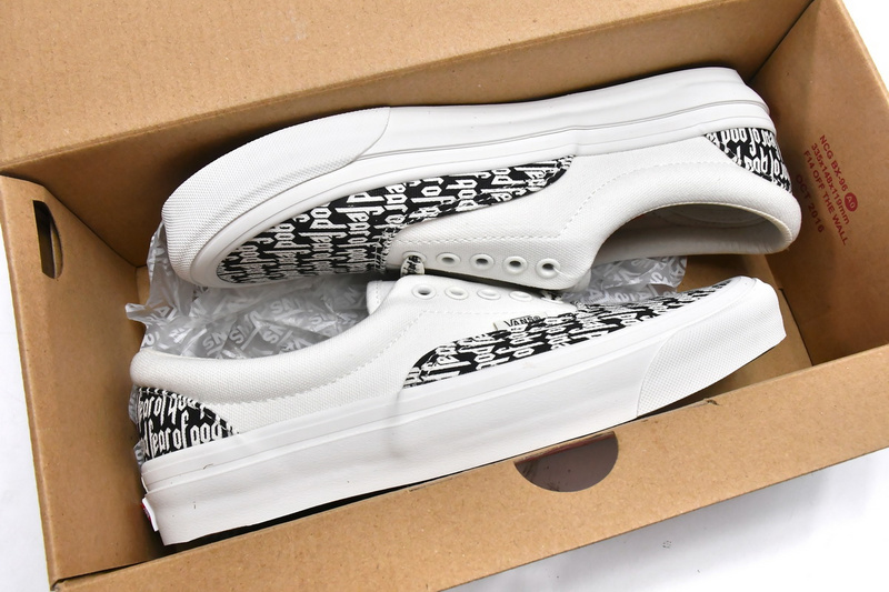 Fear Of God x Vans Era 95 DX White Black FOG