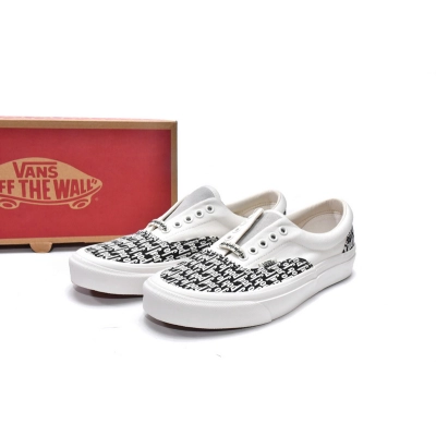 Fear Of God x Vans Era 95 DX White Black FOG 02