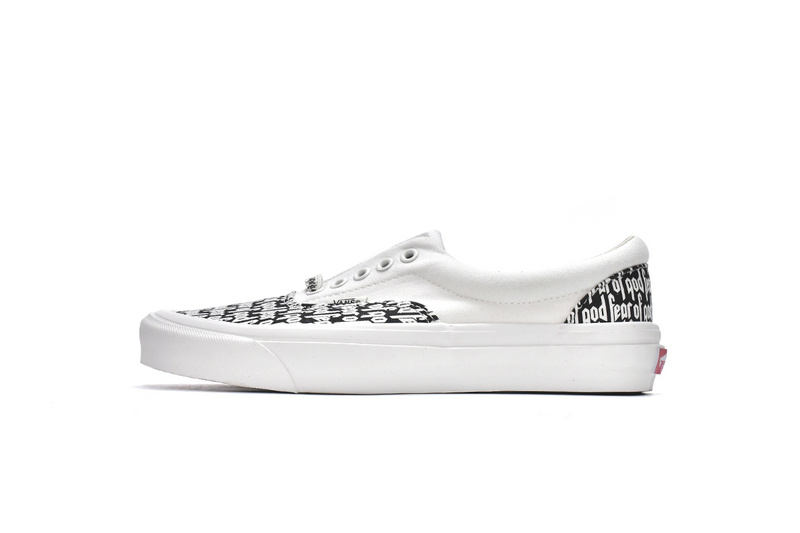 Fear Of God x Vans Era 95 DX White Black FOG
