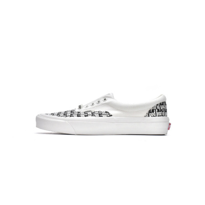 Fear Of God x Vans Era 95 DX White Black FOG 01