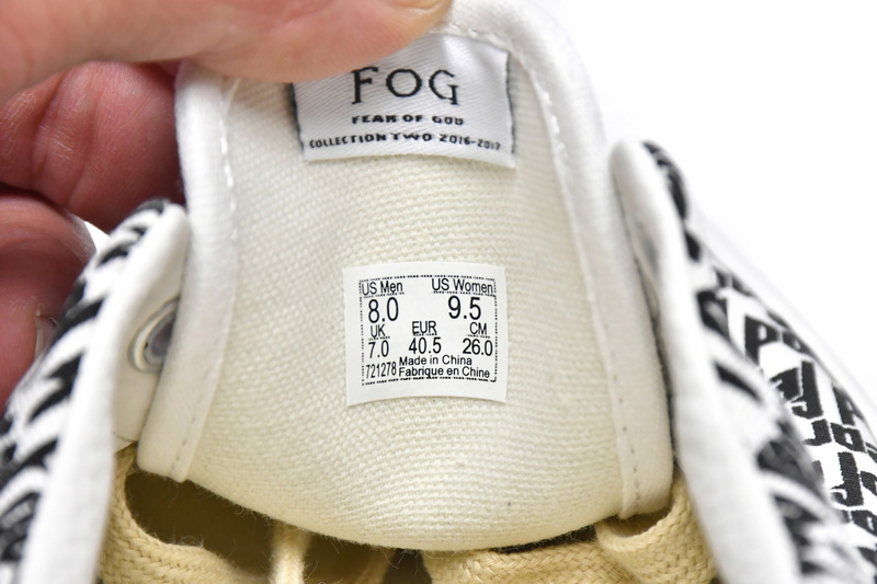 Fear Of God x Vans Era 95 Reissue FOG