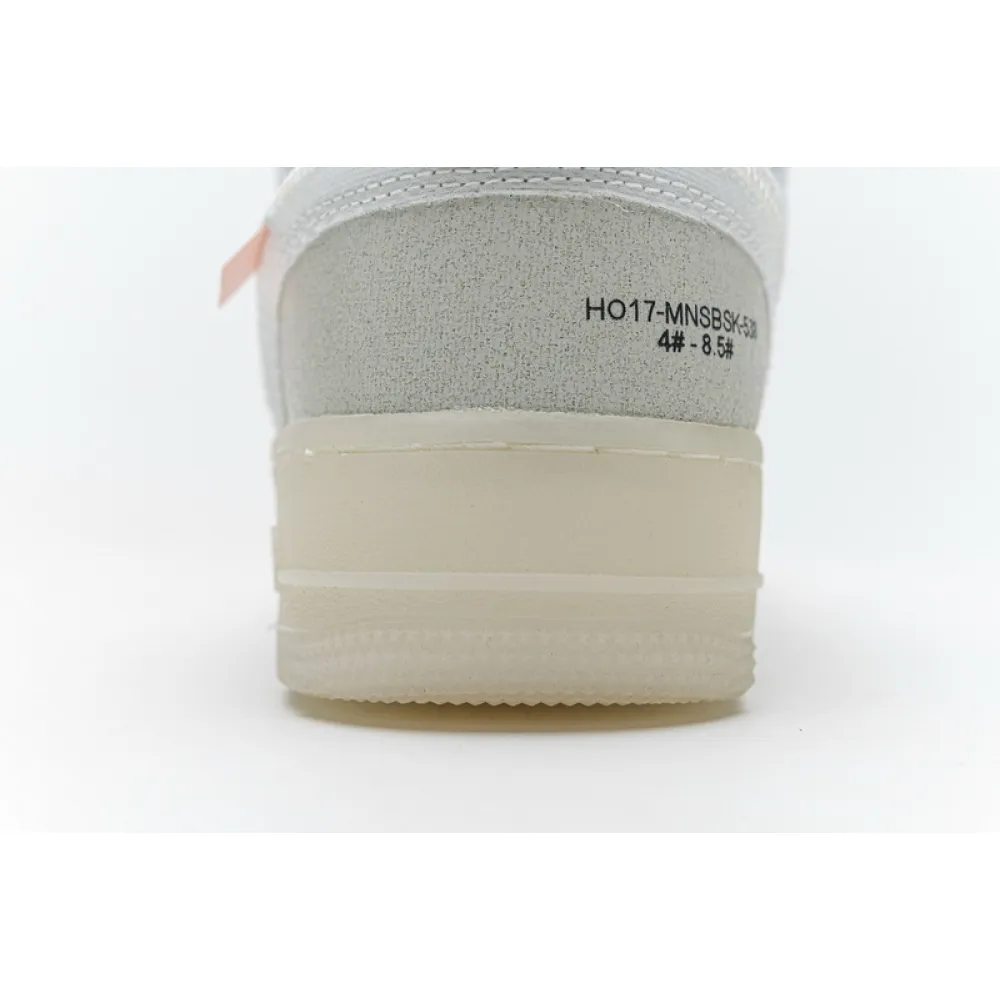 GB OFF White X Air Force 1 Low White
