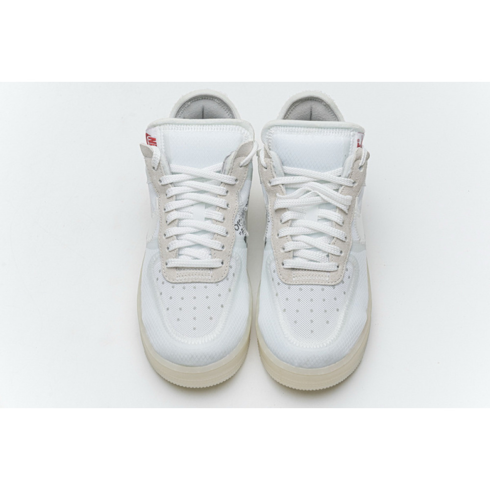 GB OFF White X Air Force 1 Low White