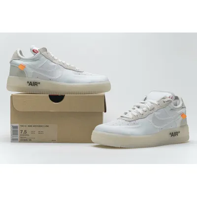 GB OFF White X Air Force 1 Low White 02