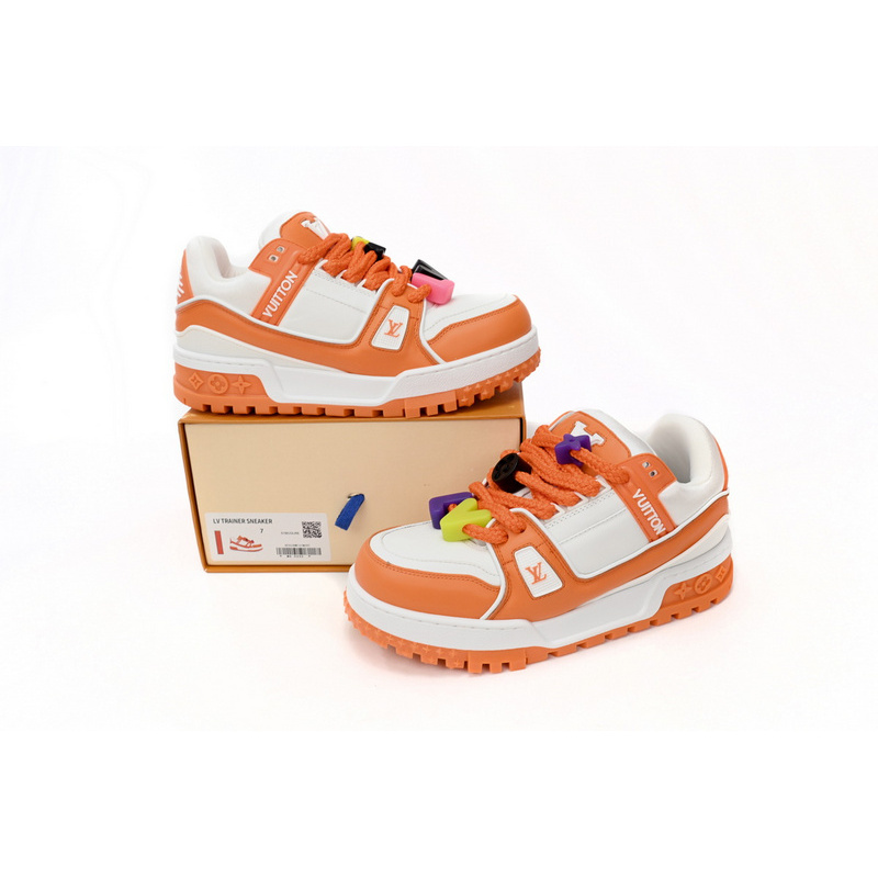 Louis Vuitton Black White Orange
