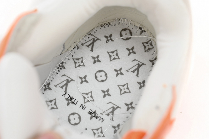 Louis Vuitton Black White Orange