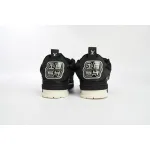 Louis Vuitton Leather lace up Fashionable Board Shoes Black
