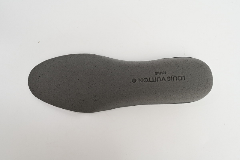 Louis Vuitton Leather lace up Fashionable Board Shoes Grey