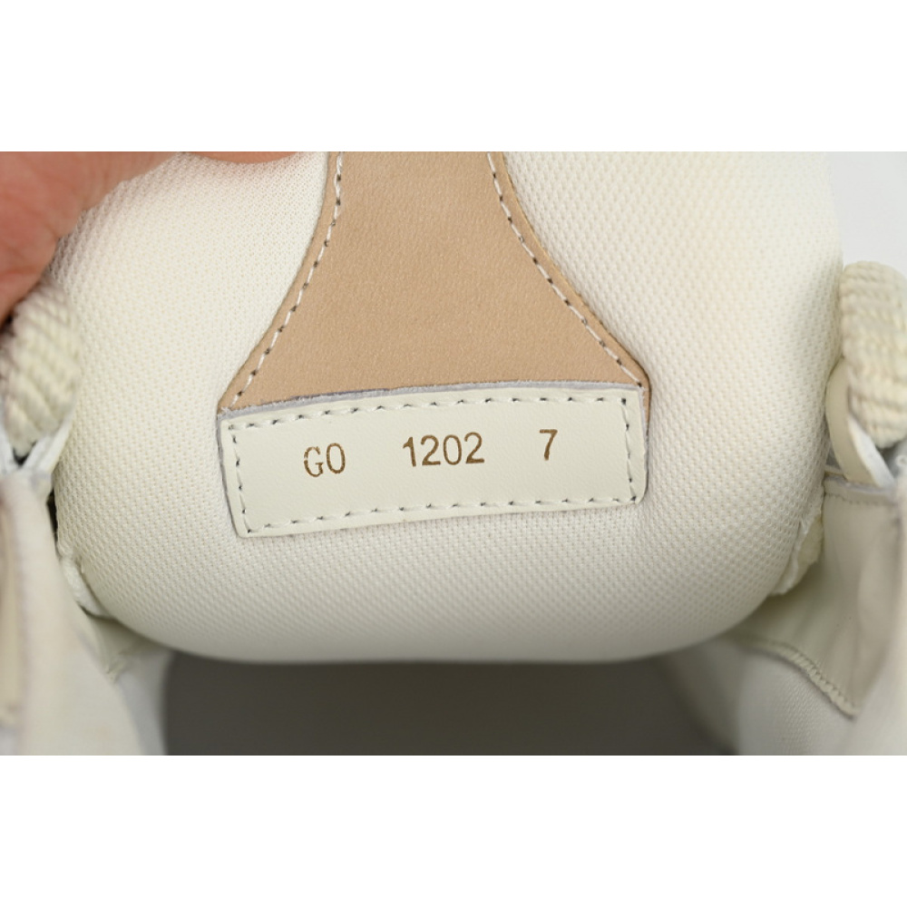 Louis Vuitton Leather lace up Fashionable Board Shoes Grey