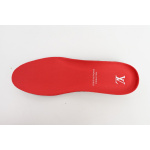 Louis Vuitton Leather lace up Fashionable Board Shoes Red