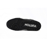 Louis Vuitton Trainer All Black Embossing