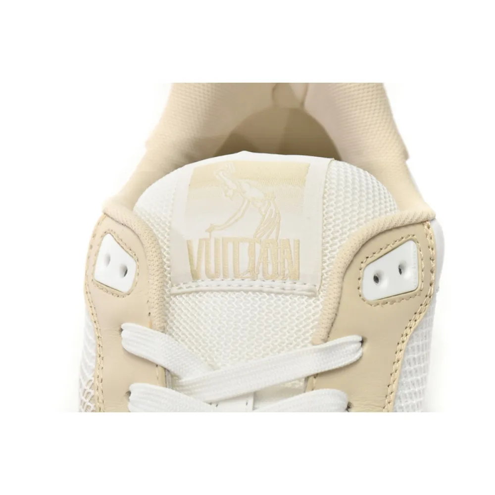 Louis Vuitton Trainer Beige Cloth Cover