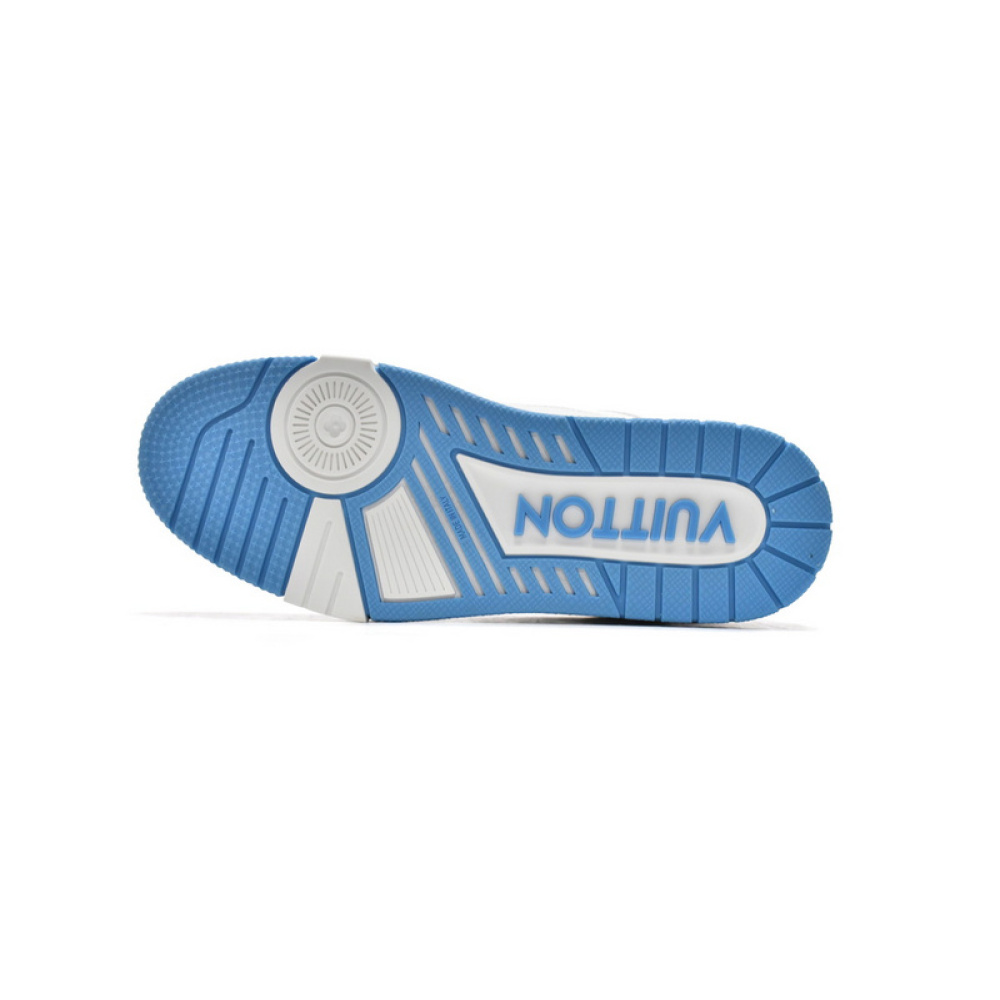 Louis Vuitton Trainer Blue Cloth Surface