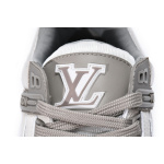 Louis Vuitton Trainer Grey White