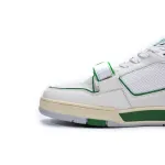 Louis Vuitton Trainer White Green