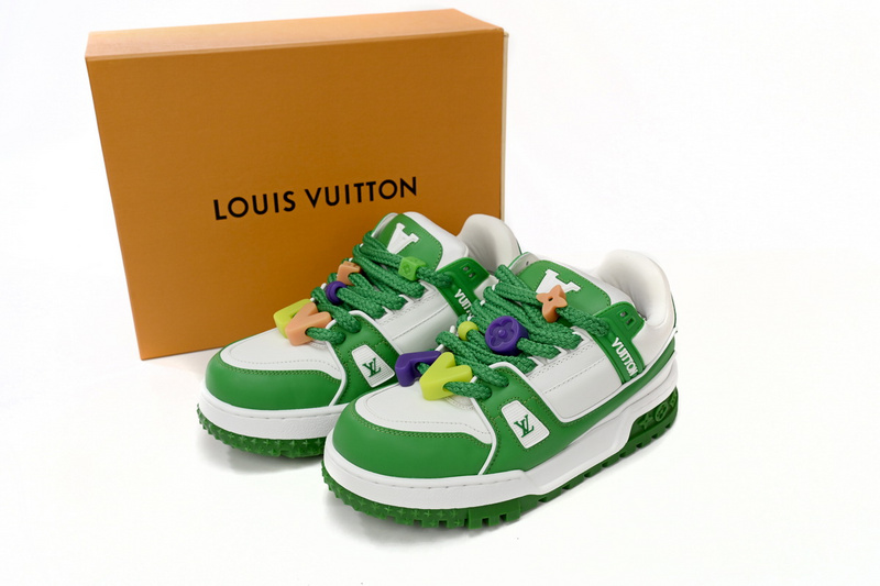 Louis Vuitton White Green