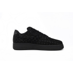 Louis Vuitton x Nike Air Force 1 All Black