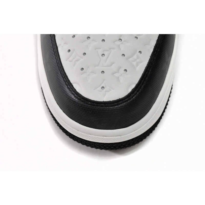 Louis Vuitton x Nike Air Force 1 Black White