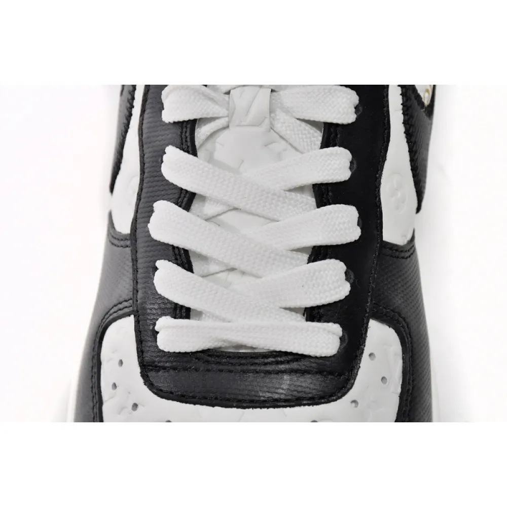 Louis Vuitton x Nike Air Force 1 Black White