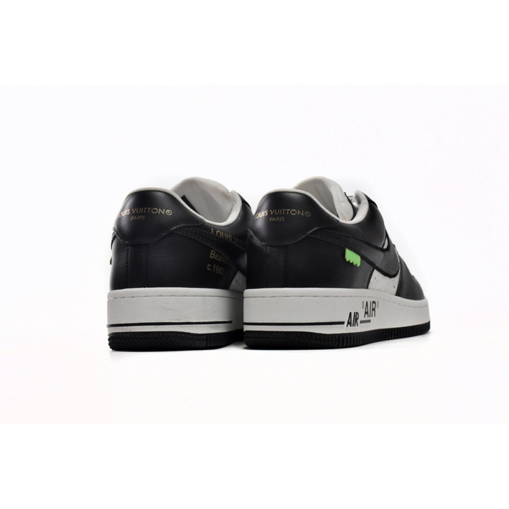Louis Vuitton x Nike Air Force 1 Black White