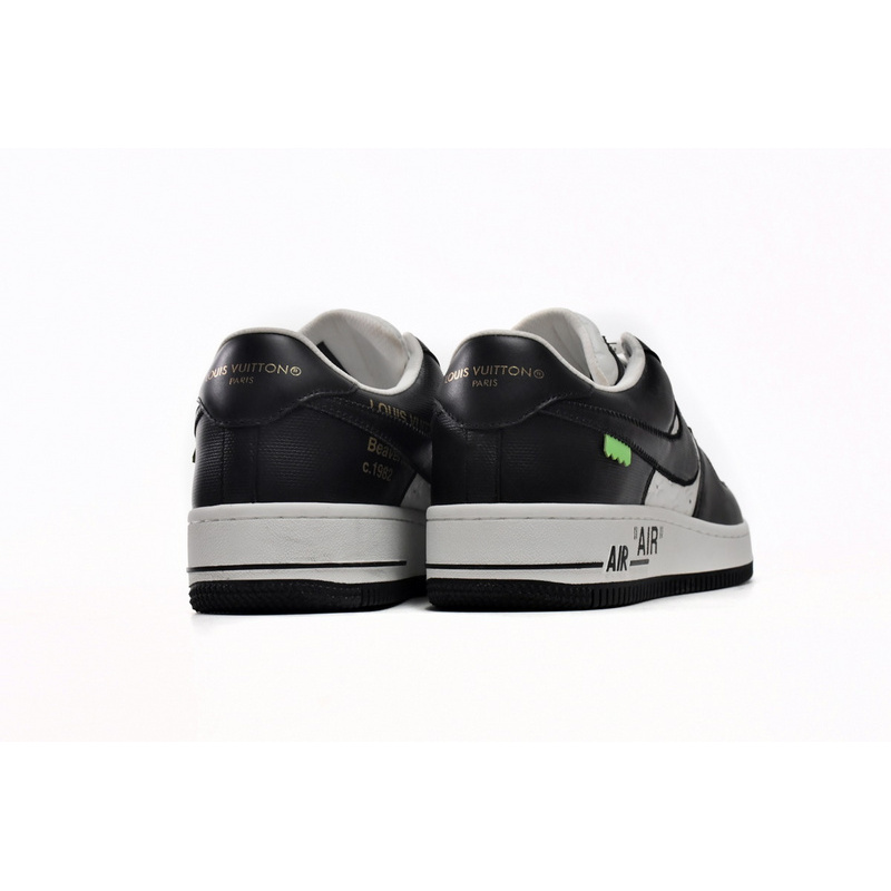 Louis Vuitton x Nike Air Force 1 Black White