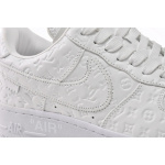 Louis Vuitton x Nike Air Force 1 Triple White