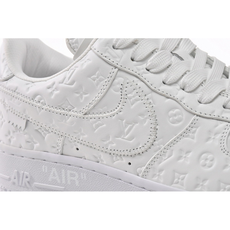 Louis Vuitton x Nike Air Force 1 Triple White