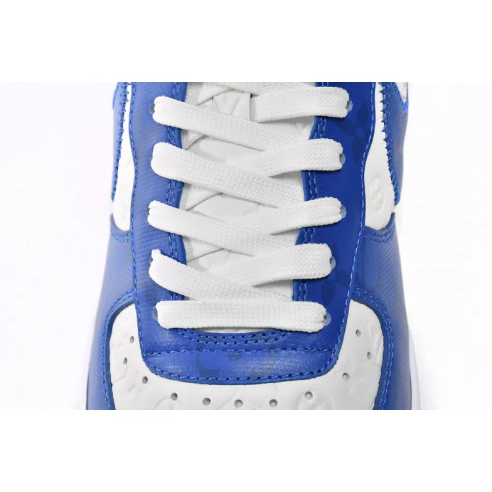 Louis Vuitton x Nike Air Force 1 White Blue