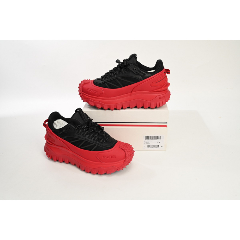 Moncler Trailgrip Black Red