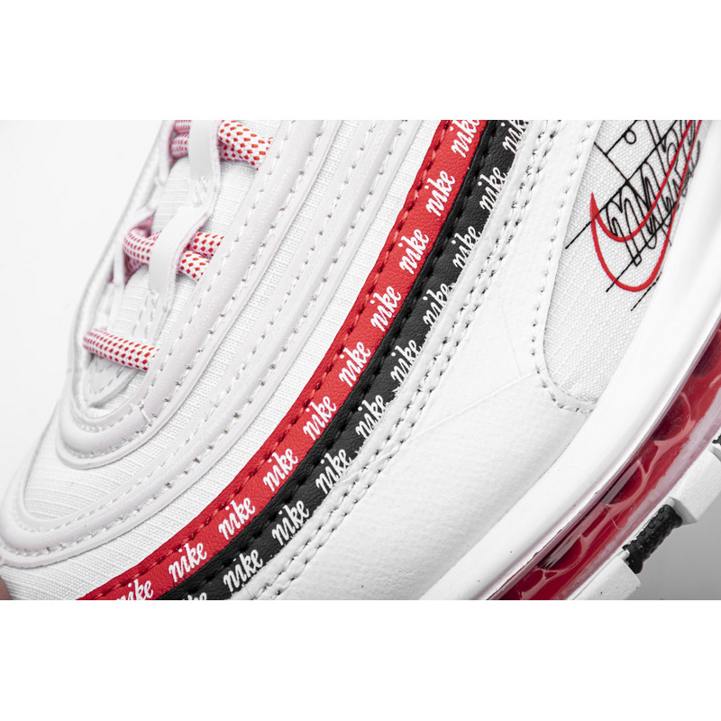 Nike Air Max 97 White University Red