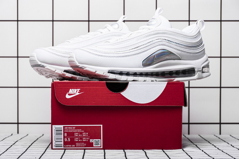 Nike Air Max 97 WhiteMetallic SilverIridescent