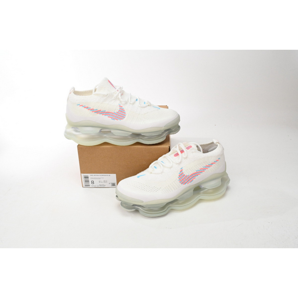 Nike Air Max Scorpion FK Lemon White Colored Hook