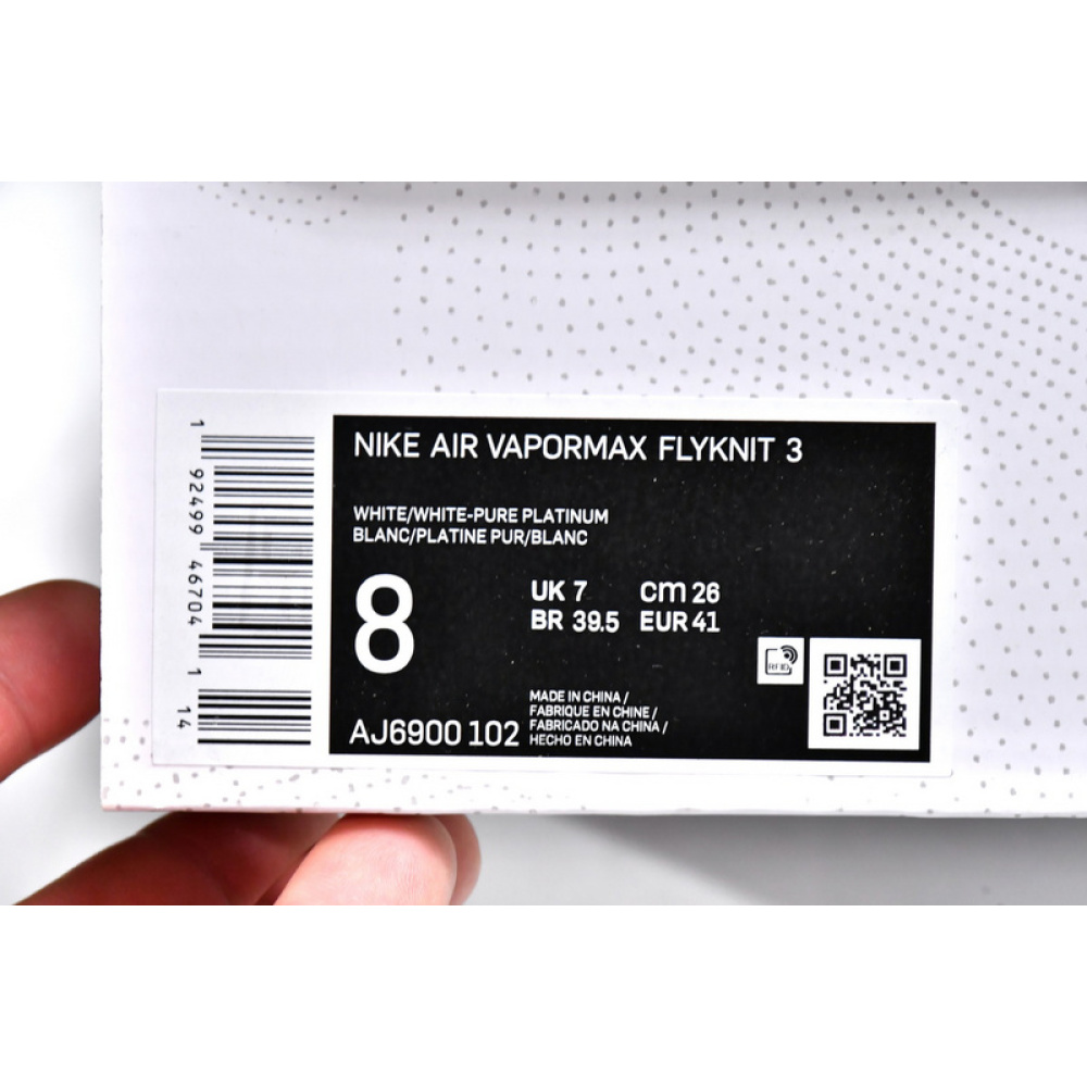 Nike Air VaporMax 3.0 Silver White
