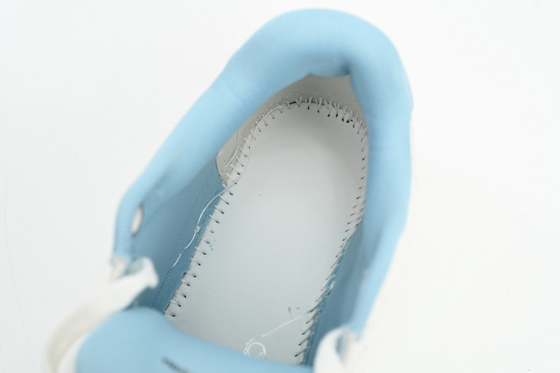 OFF-WHITE Out Of Blue White Blue Discoloration