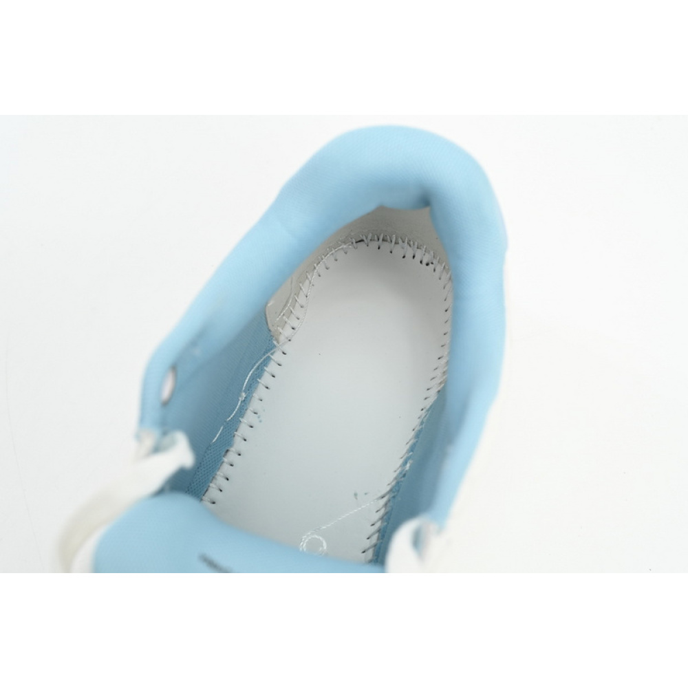 OFF-WHITE Out Of Blue White Blue Discoloration