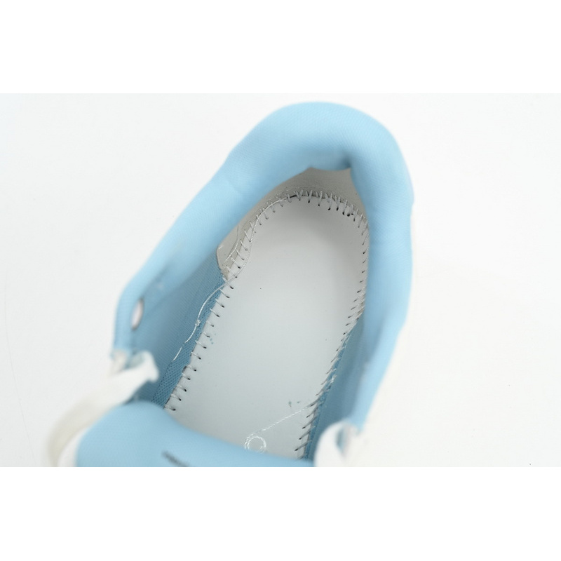 OFF-WHITE Out Of Blue White Blue Discoloration