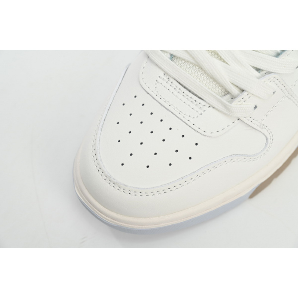 OFF-WHITE Out Of Blue White Blue Discoloration