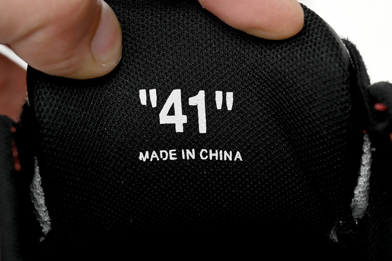 OFF-WHITE Out Of Office White, red, and Black