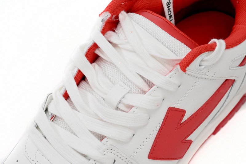 OFF-WHITE Out Of Office White Red