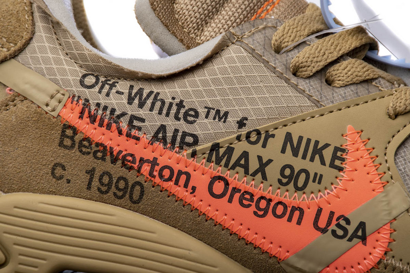 Off-White x Nike Air Max 90 “Desert Ore”