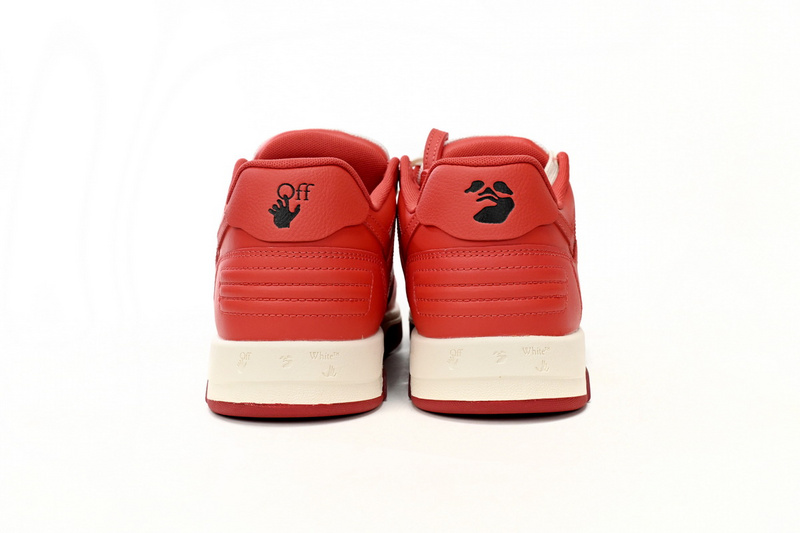 OFF-WHITE Out Of Office Red And White