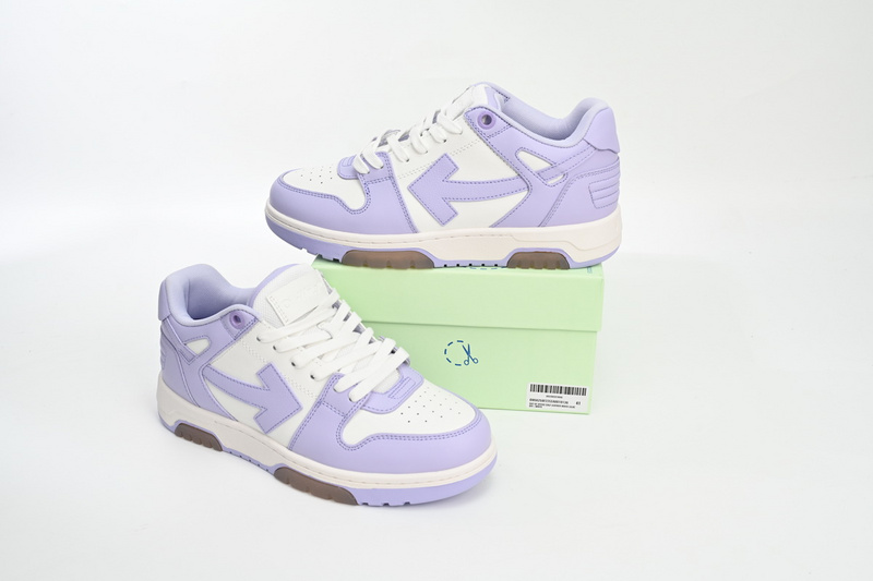 OFF-WHITE Out Of Purple White