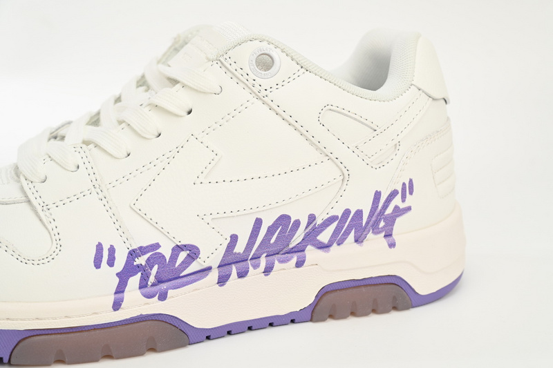 OFF-WHITE Out Of White Purple Printing