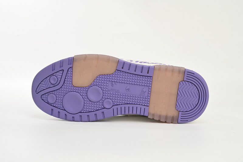 OFF-WHITE Out Of White Purple Printing