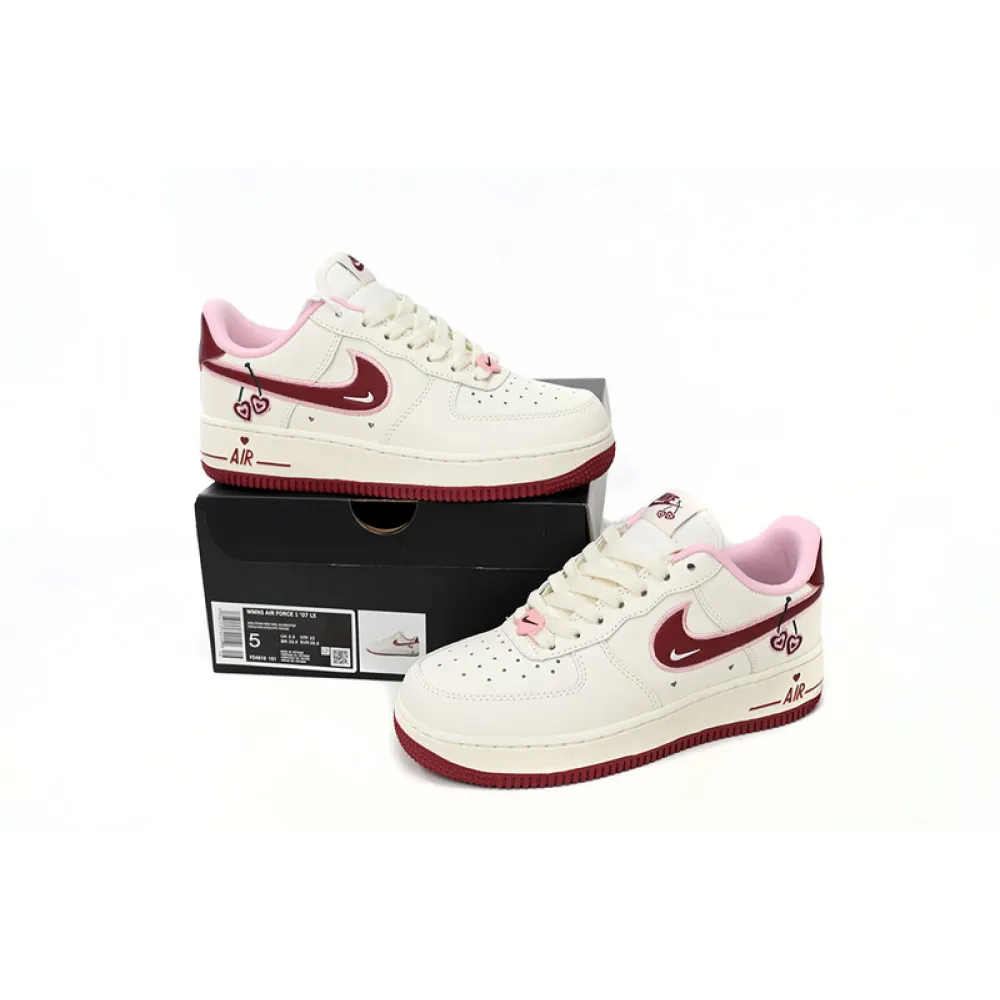 QF  CLOT x Nike Air Force 1 Low Cherry