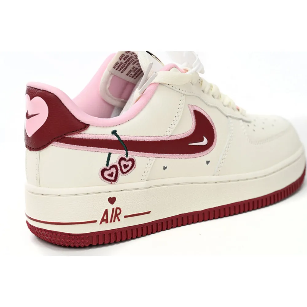 QF  CLOT x Nike Air Force 1 Low Cherry