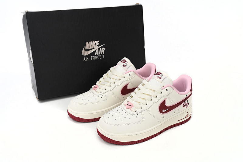 QF  CLOT x Nike Air Force 1 Low Cherry