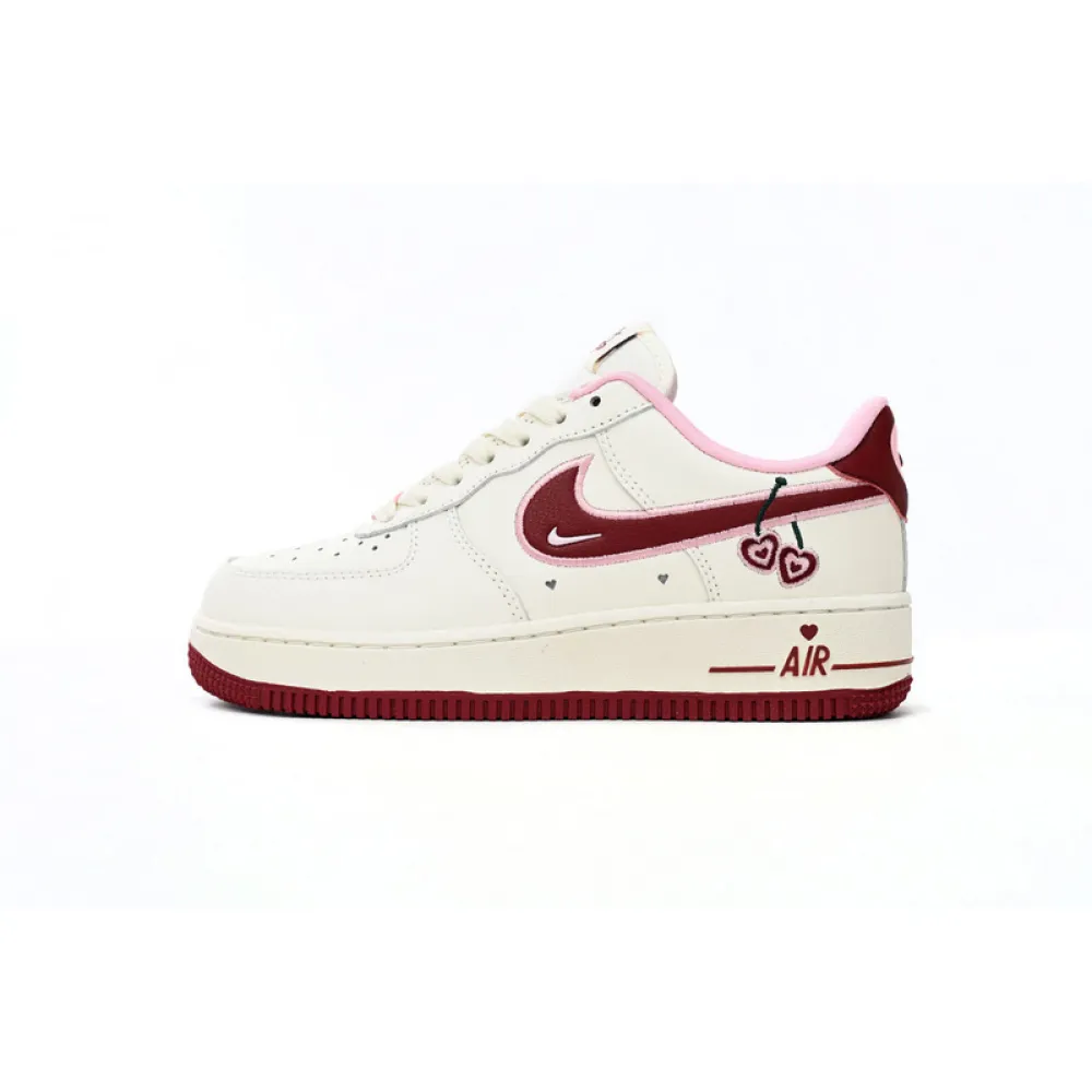 QF  CLOT x Nike Air Force 1 Low Cherry