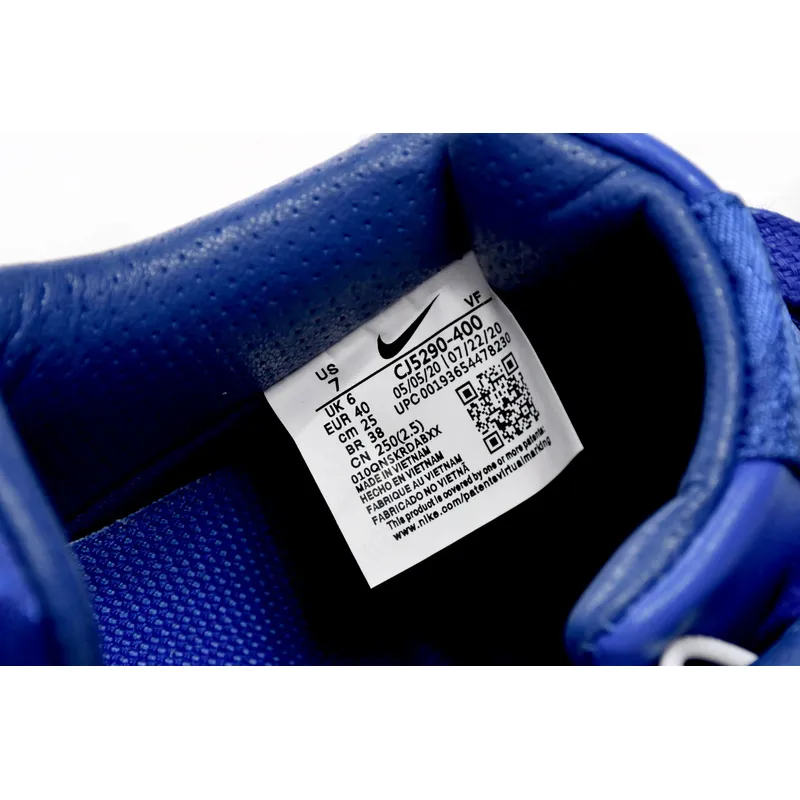 QF  CLOT x Nike Air Force 1 Low Premium Blue Silk